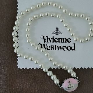 ヴィヴィアンウエストウッド(Vivienne Westwood)のヴィヴィアンウエストウッド　エナメルパールネックレス(ネックレス)