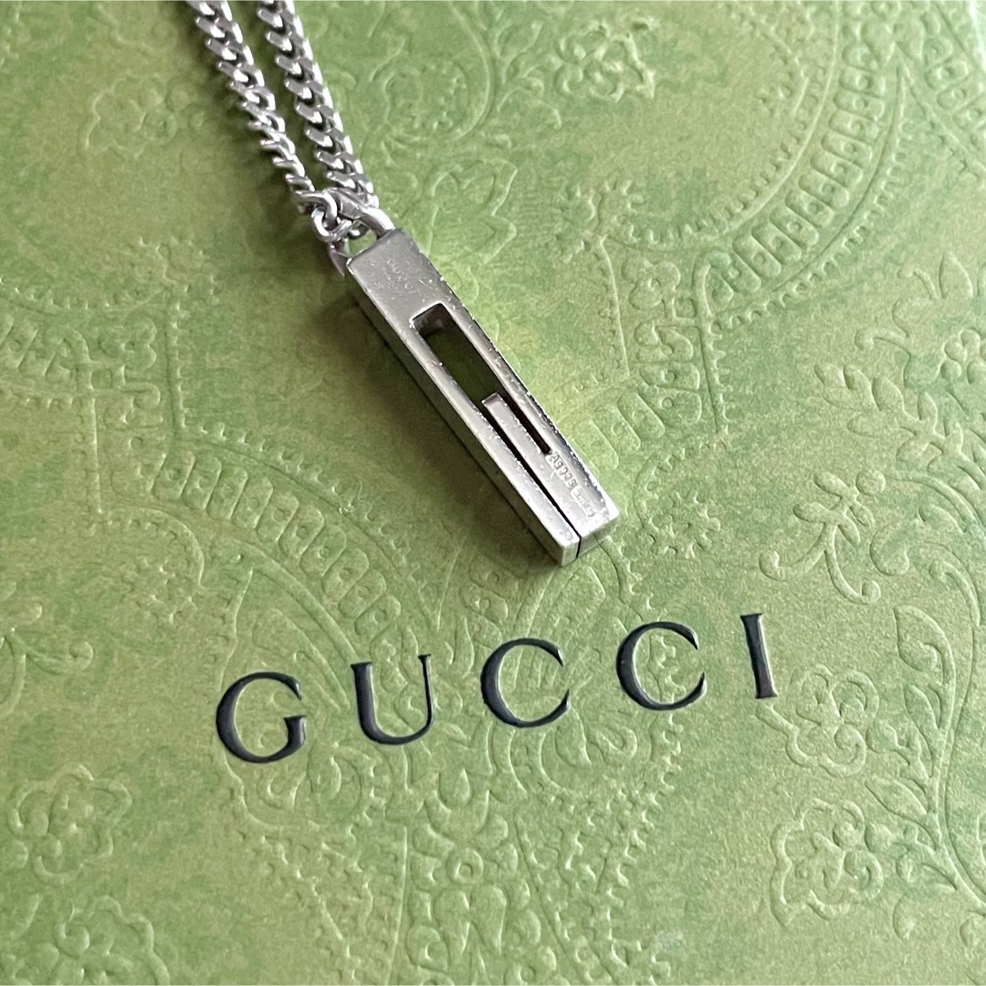 Gucci - GUCCI Gロゴ ネックレスの通販 by m's shop｜グッチならラクマ