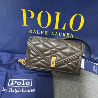 ポロラルフローレン(POLO RALPH LAUREN)の新品Ralph Lauren Polo キルテッドチェーンウォレット&バッグ(ショルダーバッグ)