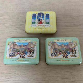 ディズニー(Disney)のディズニー　アメニティーキット缶(小物入れ)