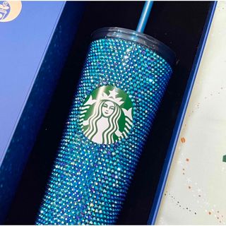 スターバックスコーヒー(Starbucks Coffee)の激レア　タイ　スターバックス　25th ラインストーン　ステンレス　タンブラー(タンブラー)