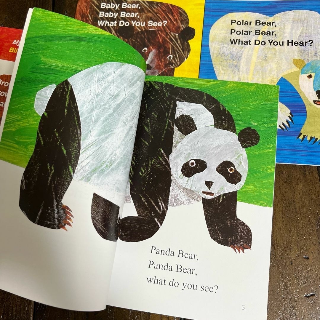 Eric Carle Brown Bear 4冊セット英語絵本マイヤペン対応 エンタメ/ホビーの本(絵本/児童書)の商品写真