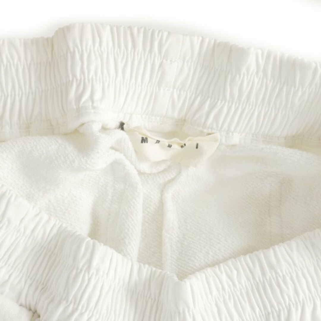 Marni(マルニ)のマルニ MARNI スウェット ショートパンツ 50 白 ホワイト メンズのパンツ(ショートパンツ)の商品写真