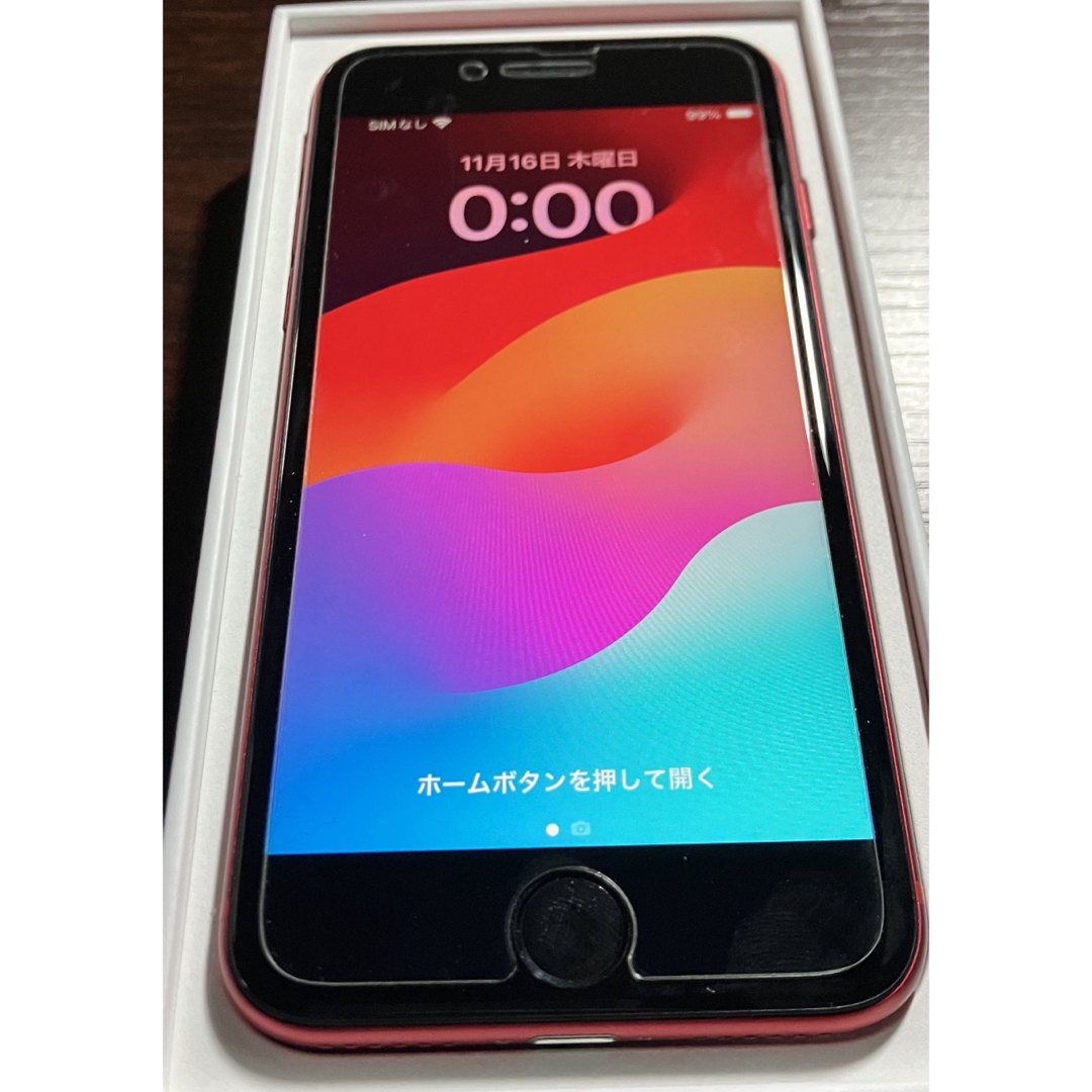 iPhone(アイフォーン)のiPhoneSE 第2世代 64GB レッド スマホ/家電/カメラのスマートフォン/携帯電話(スマートフォン本体)の商品写真