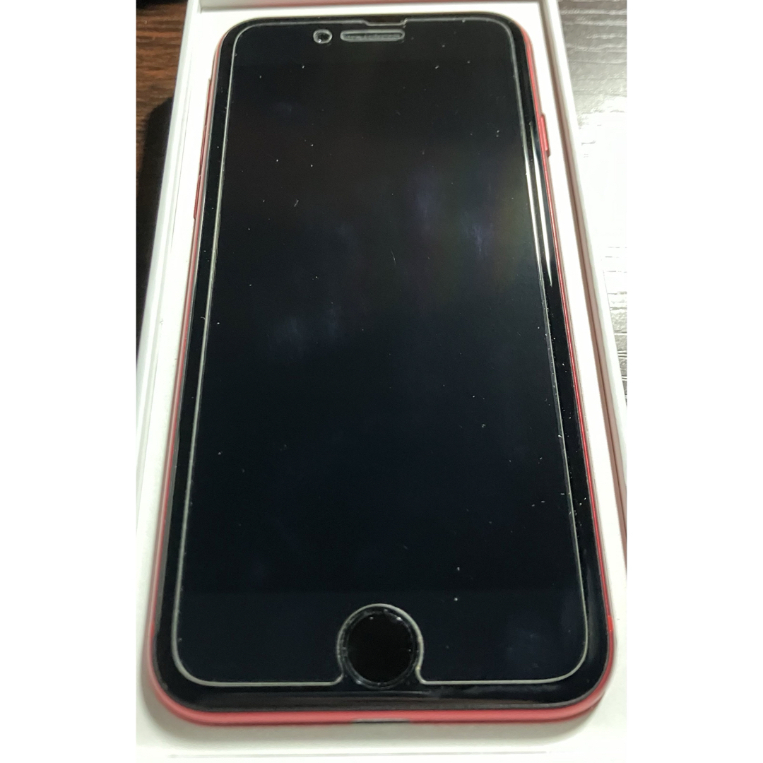 iPhone(アイフォーン)のiPhoneSE 第2世代 64GB レッド スマホ/家電/カメラのスマートフォン/携帯電話(スマートフォン本体)の商品写真