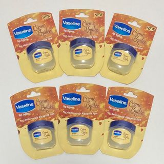 ヴァセリン(Vaseline)のVaseline　クレームブリュレ　ヴァセリン　ワセリン　濃密保湿リップ　6点(リップケア/リップクリーム)