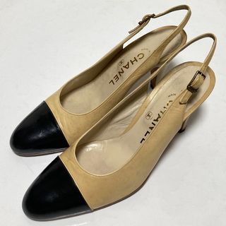 【希少】シャネル CHANEL ヴィンテージ スエード パンプス レア！！