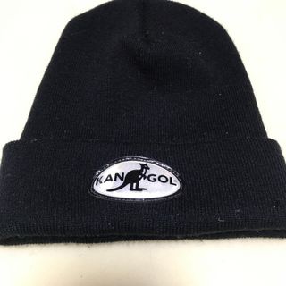 カンゴール(KANGOL)のカンガルー毛糸帽子新品男女問わず(ニット帽/ビーニー)