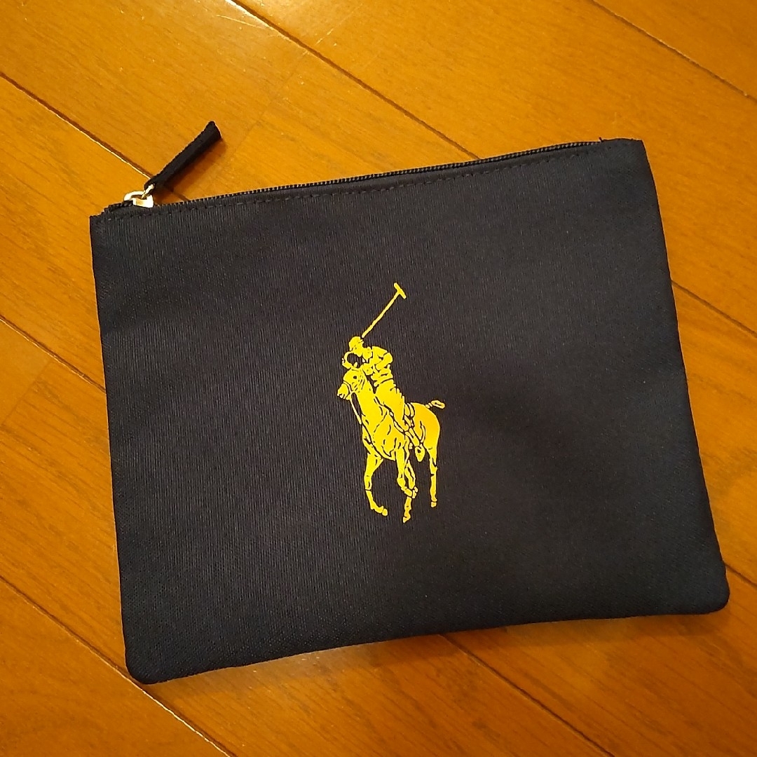 POLO RALPH LAUREN(ポロラルフローレン)のラルフローレン BIGポニー トートバッグ＆ポーチ セット 美品 レディースのバッグ(トートバッグ)の商品写真