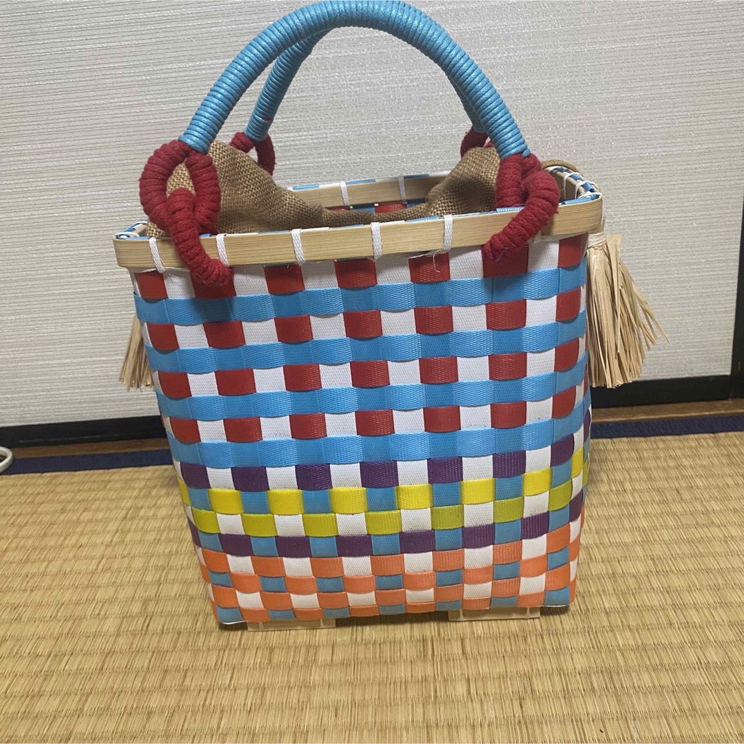 バッグ(お値下げ可)Desigual かごバッグ STELLAJEAN