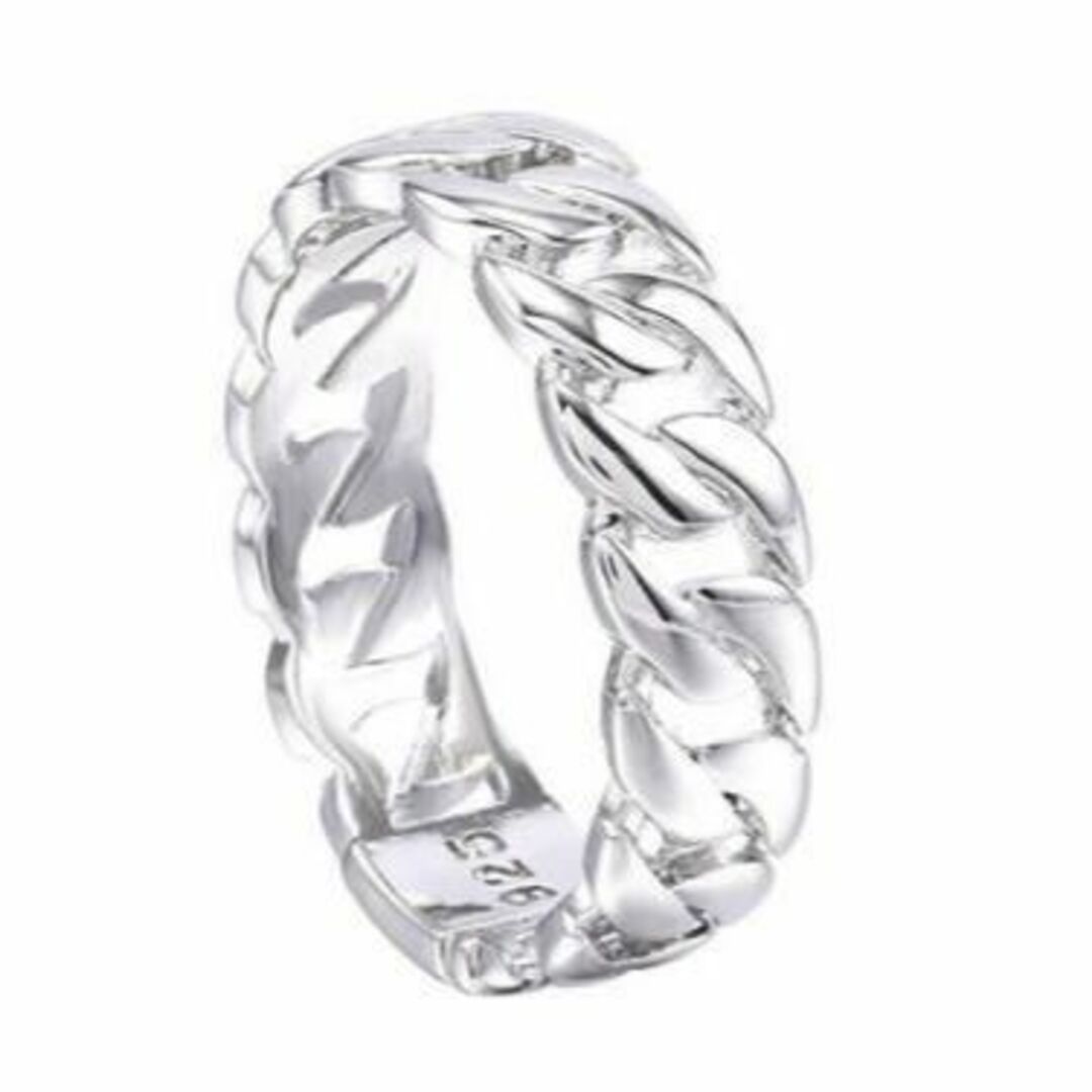 【SALE】リング メンズ アクセサリー シルバー チェーン 指輪 20号 レディースのアクセサリー(リング(指輪))の商品写真