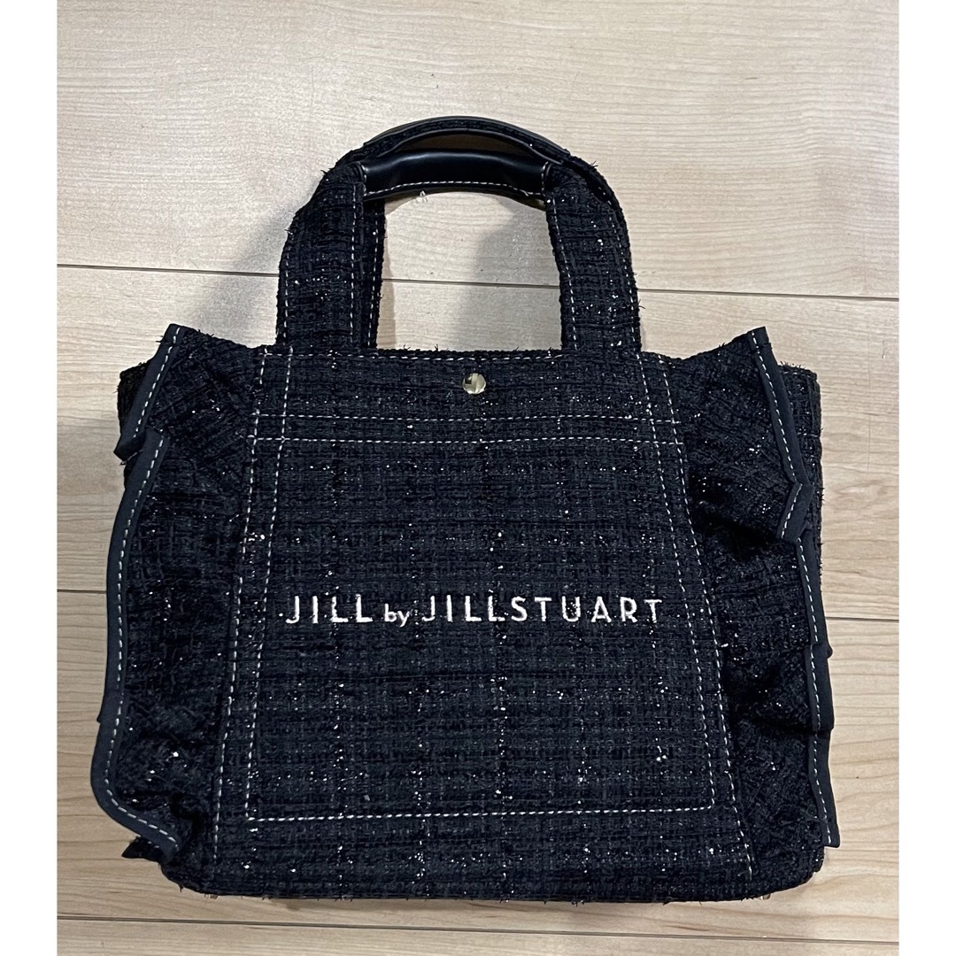 JILL by JILLSTUART - JILL by JILLSTUART ツイードフリルトート小