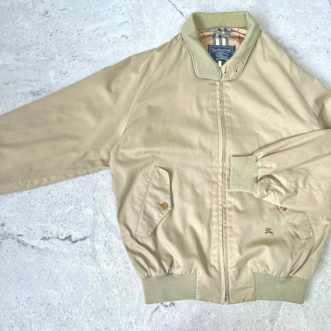 BURBERRY - 【レア】90s バーバリー ノバチェック 刺繍ロゴ スウィング