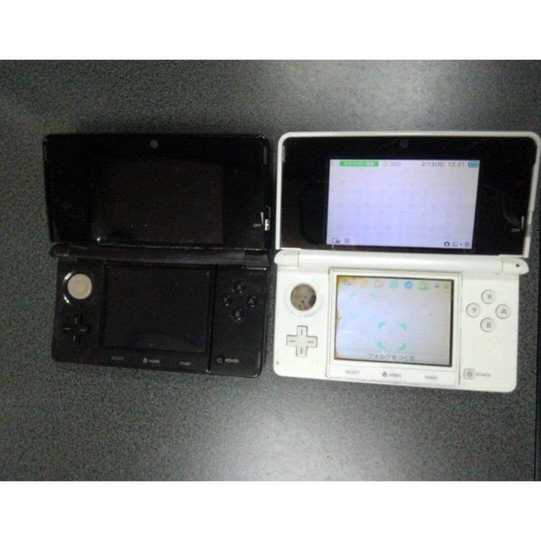 ニンテンドー3DS(ニンテンドー3DS)の3DS ジャンク　２個セット エンタメ/ホビーのゲームソフト/ゲーム機本体(携帯用ゲーム機本体)の商品写真