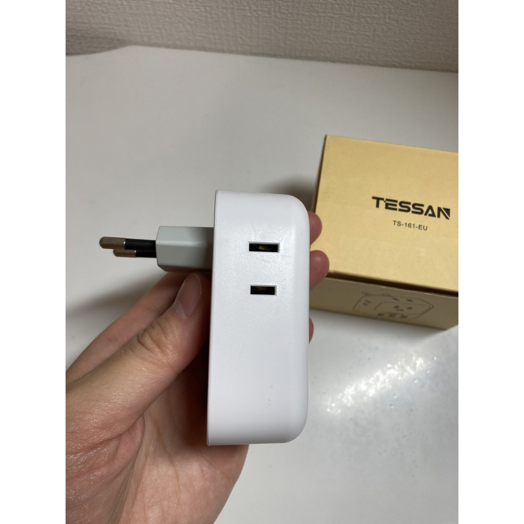 TESSAN 変換プラグ Cタイプ スマホ/家電/カメラのスマートフォン/携帯電話(バッテリー/充電器)の商品写真