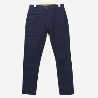 ユニクロ(UNIQLO)のUNIQLO ユニクロ EZY スキニー フィットカラー ジーンズ S ネイビー(スラックス)