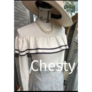 チェスティ(Chesty)の綺麗なお姉さんのチェスティ大人可愛いニットトップス(ニット/セーター)