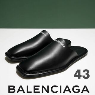 Balenciaga - バレンシアガ ロゴジャカード キャンバスミュールの通販