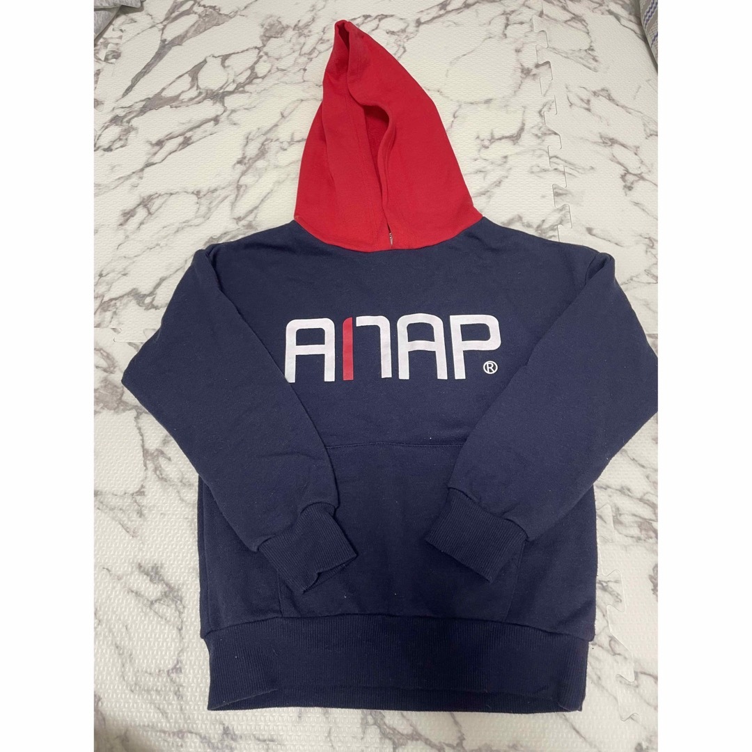 ANAP(アナップ)のANAP パーカー キッズ/ベビー/マタニティのキッズ服女の子用(90cm~)(カーディガン)の商品写真