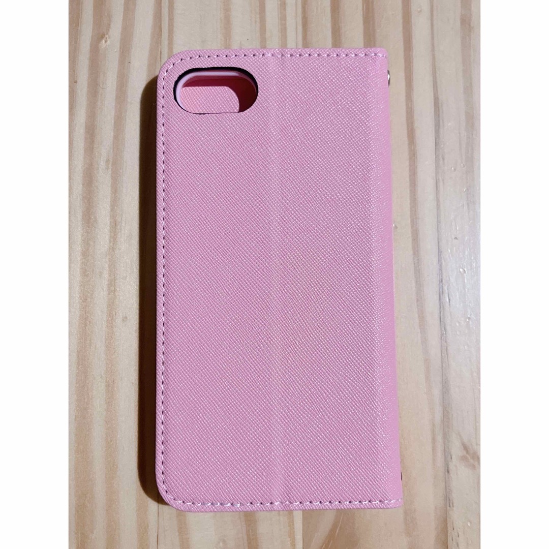 iPhone SE ケース　第二世代　ピンク　手帳型 スマホ/家電/カメラのスマホアクセサリー(iPhoneケース)の商品写真