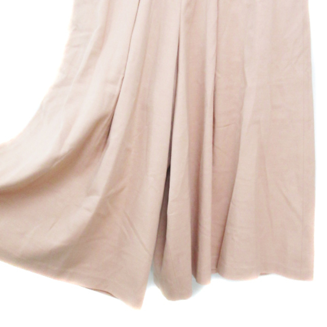 Mila Owen(ミラオーウェン)のミラオーウェン ガウチョパンツ ワイドパンツ スカーチョ 七分丈 0 ピンク レディースのパンツ(その他)の商品写真