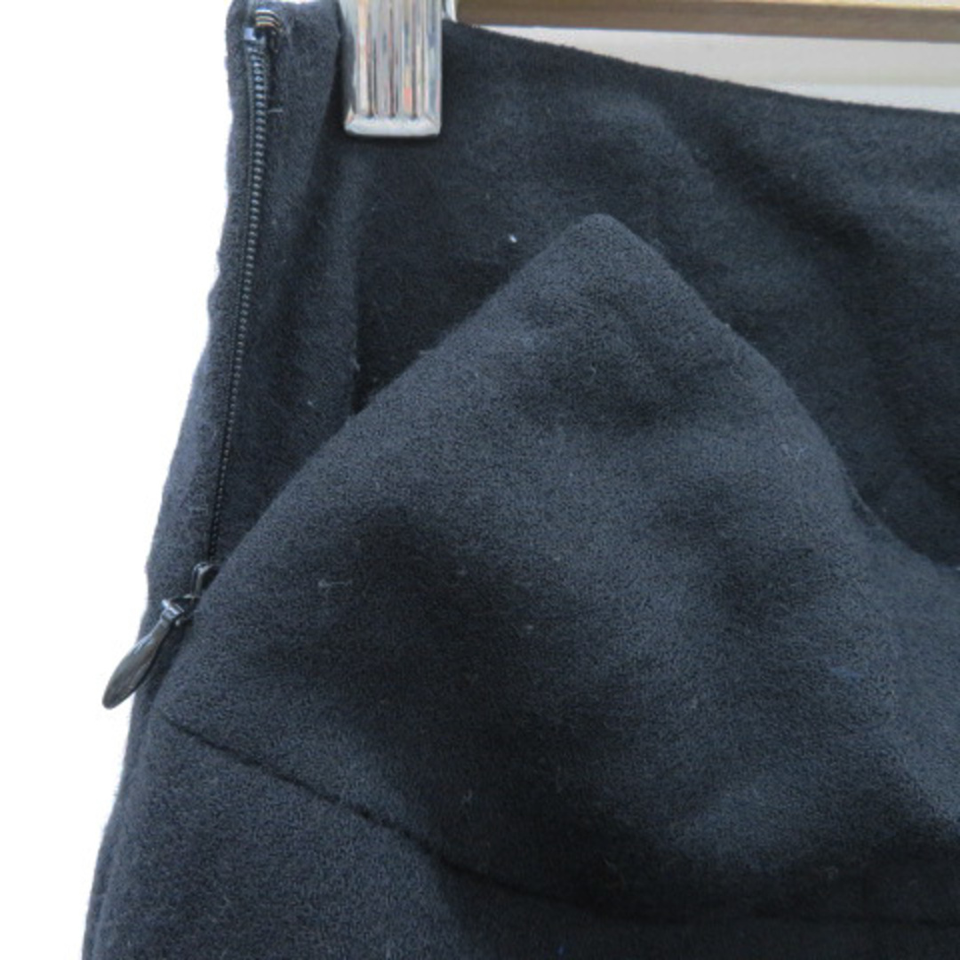 MISCH MASCH(ミッシュマッシュ)のミッシュマッシュ フレアスカート ティアードスカート ひざ丈 無地 ウール 38 レディースのスカート(ひざ丈スカート)の商品写真