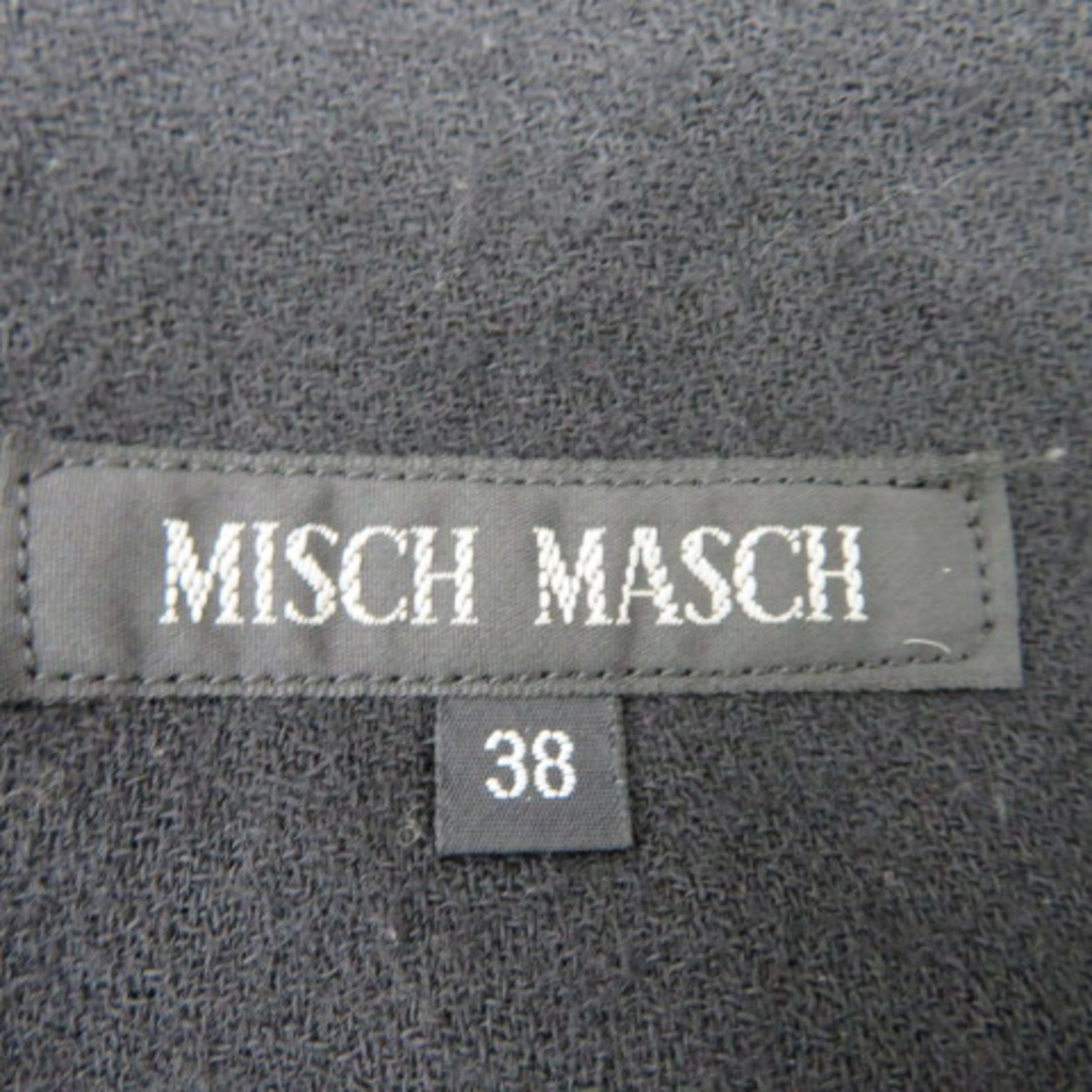 MISCH MASCH(ミッシュマッシュ)のミッシュマッシュ フレアスカート ティアードスカート ひざ丈 無地 ウール 38 レディースのスカート(ひざ丈スカート)の商品写真