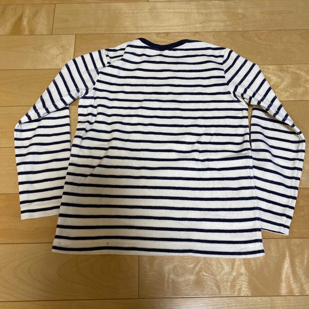 PETIT BATEAU(プチバトー)のプチバトー　パジャマ　ベロア　10ans 140cm キッズ/ベビー/マタニティのキッズ服女の子用(90cm~)(パジャマ)の商品写真