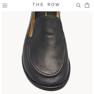 ザロウ(THE ROW)のTHE ROW CANAL LOAFER 37(ローファー/革靴)