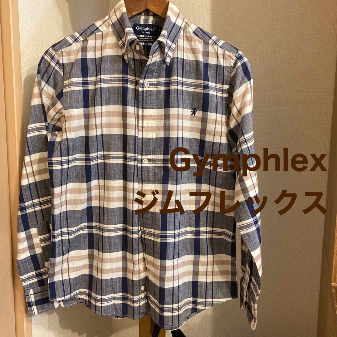 GYMPHLEX(ジムフレックス)のジムフレックス Gymphlex チェックシャツ S メンズのトップス(シャツ)の商品写真