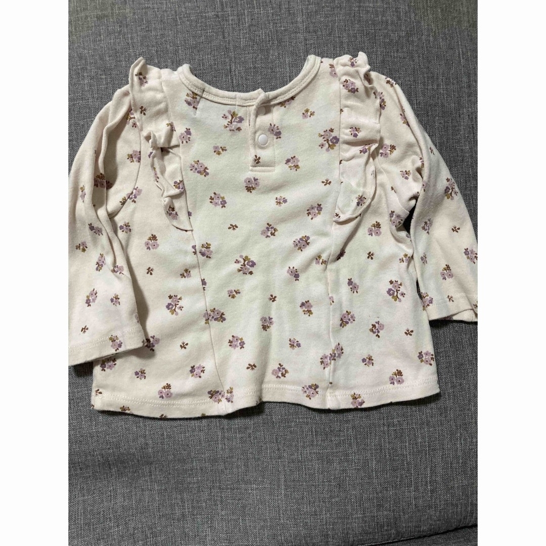 petit main(プティマイン)のプティマイン  トップス　長袖Tシャツ　3枚セット キッズ/ベビー/マタニティのベビー服(~85cm)(Ｔシャツ)の商品写真