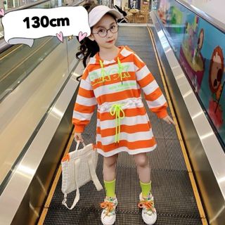 子供服　キッズ服　レジャーワンピース　女の子ワンピース 130cm(ワンピース)