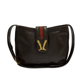 Gucci - 極 美品 希少品 GUCCI グッチ オールドグッチ シェリーライン