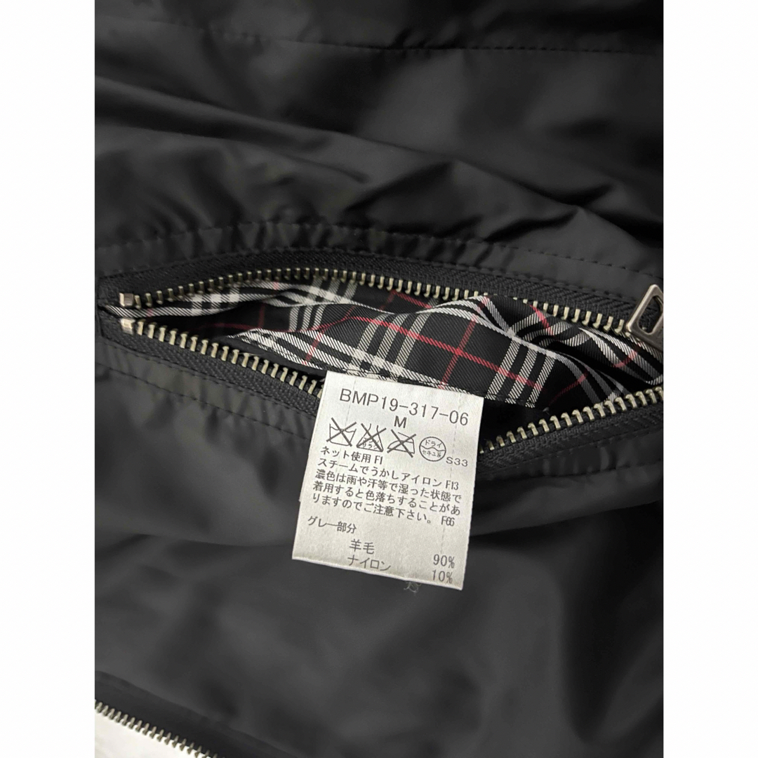 BURBERRY BLACK LABEL(バーバリーブラックレーベル)のBURBERRY BLACK LABEL リバーシブル ダウンベスト【Mサイズ】 メンズのジャケット/アウター(ダウンベスト)の商品写真