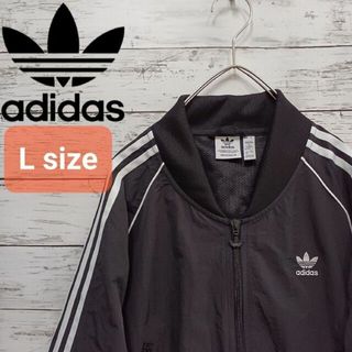 アディダス(adidas)のアディダス adidas プライムグリーン レディース ウィンドブレーカー L(ナイロンジャケット)