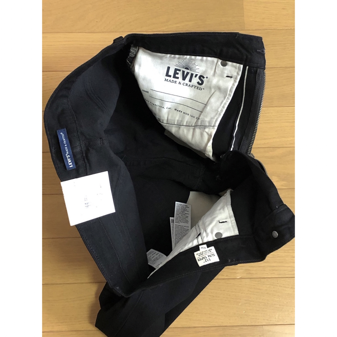 Levi's(リーバイス)のLMC 512 SLIM TAPER LAGUNA BLACK SELVEDGE メンズのパンツ(デニム/ジーンズ)の商品写真