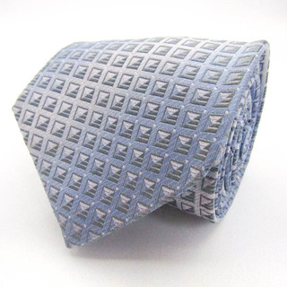 パナラ ブランド ネクタイ パネル柄 ストライプ柄 シルク 日本製 メンズ ブルー PANARA(ネクタイ)