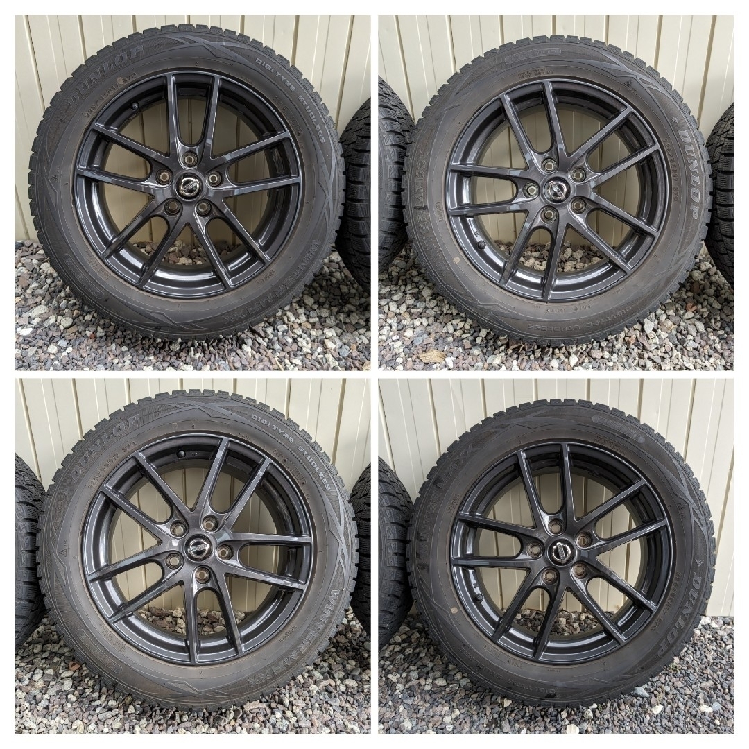 自動車225/55R17 スタッドレス ホイール4本セット