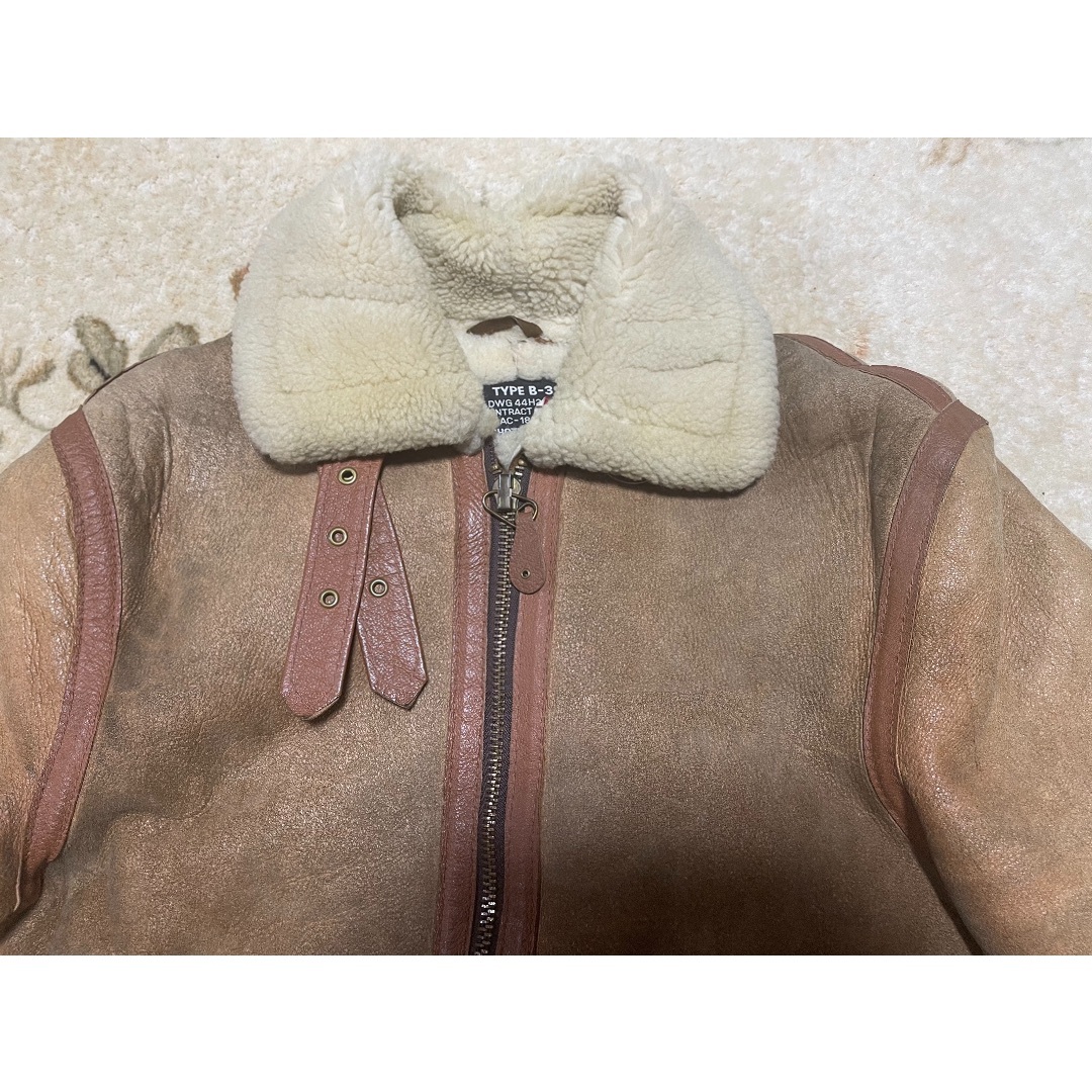 schott - schott/ショット Bー3 リアルムートンの通販 by
