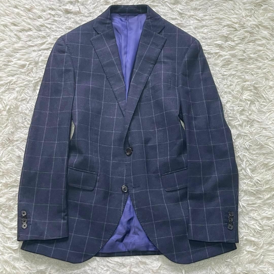 THE SUIT COMPANY - スーツカンパニー Beginコラボ 伊製カルロバルベラ