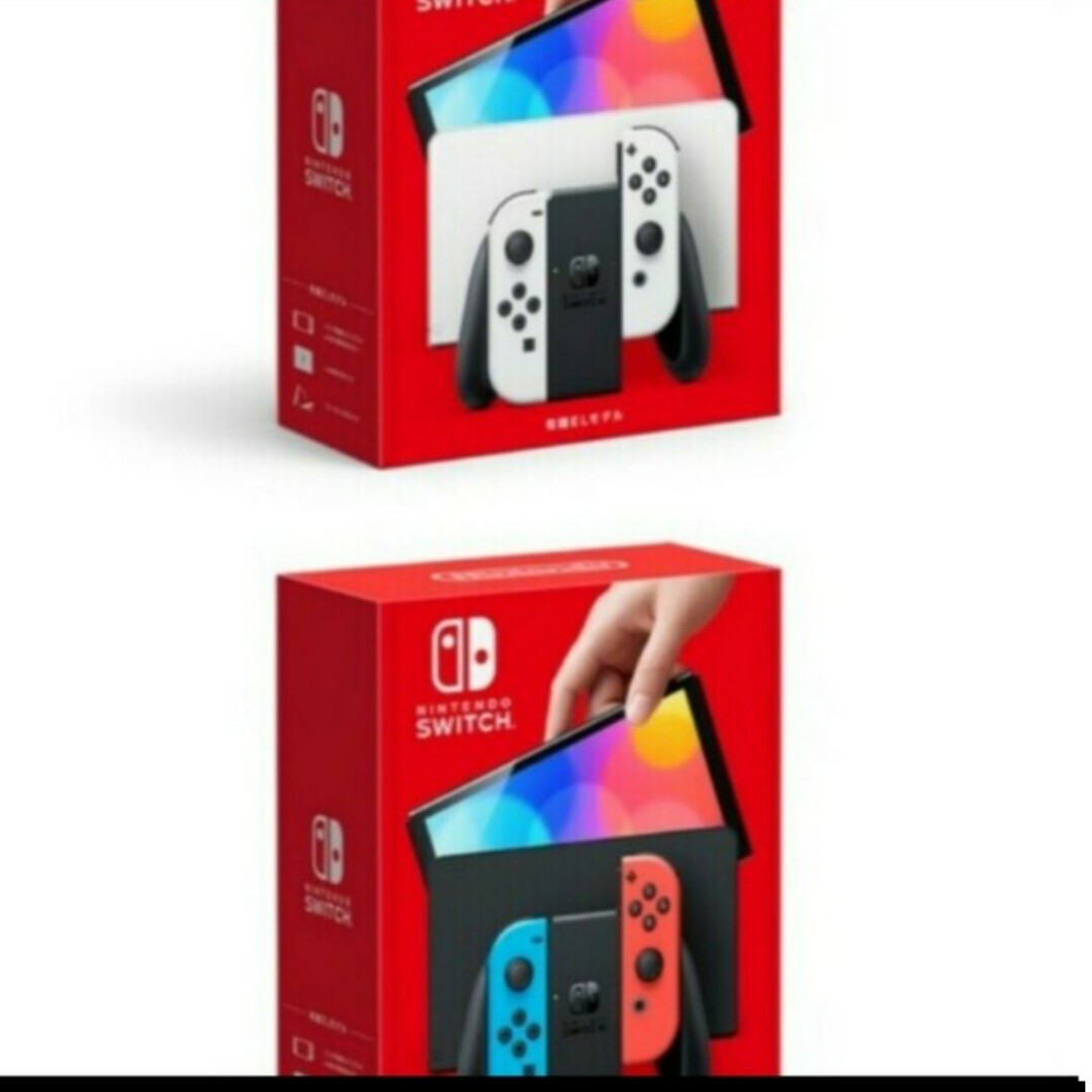 Nintendo Switch - Nintendo Switch 本体 有機EL ２台セットの通販 by