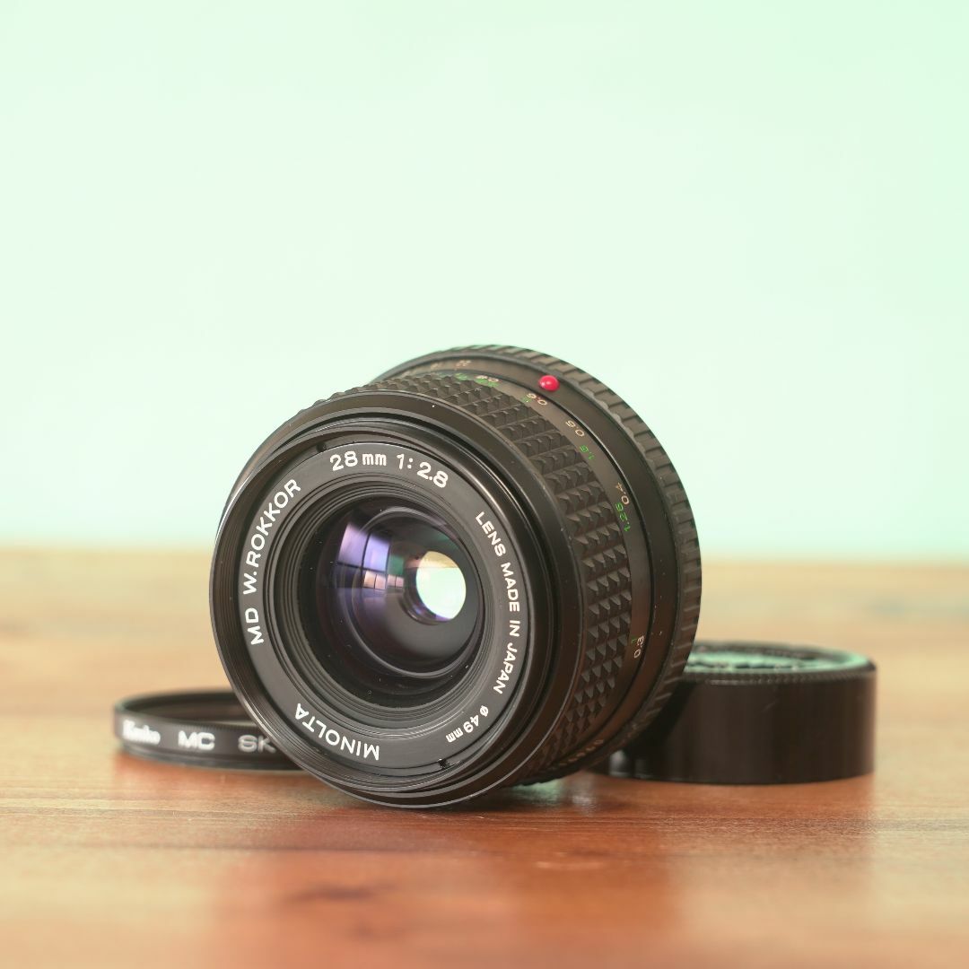 KONICA MINOLTA - ミノルタ MD W.ROKKOR 28mm f2.8 広角 オールドレンズ 60