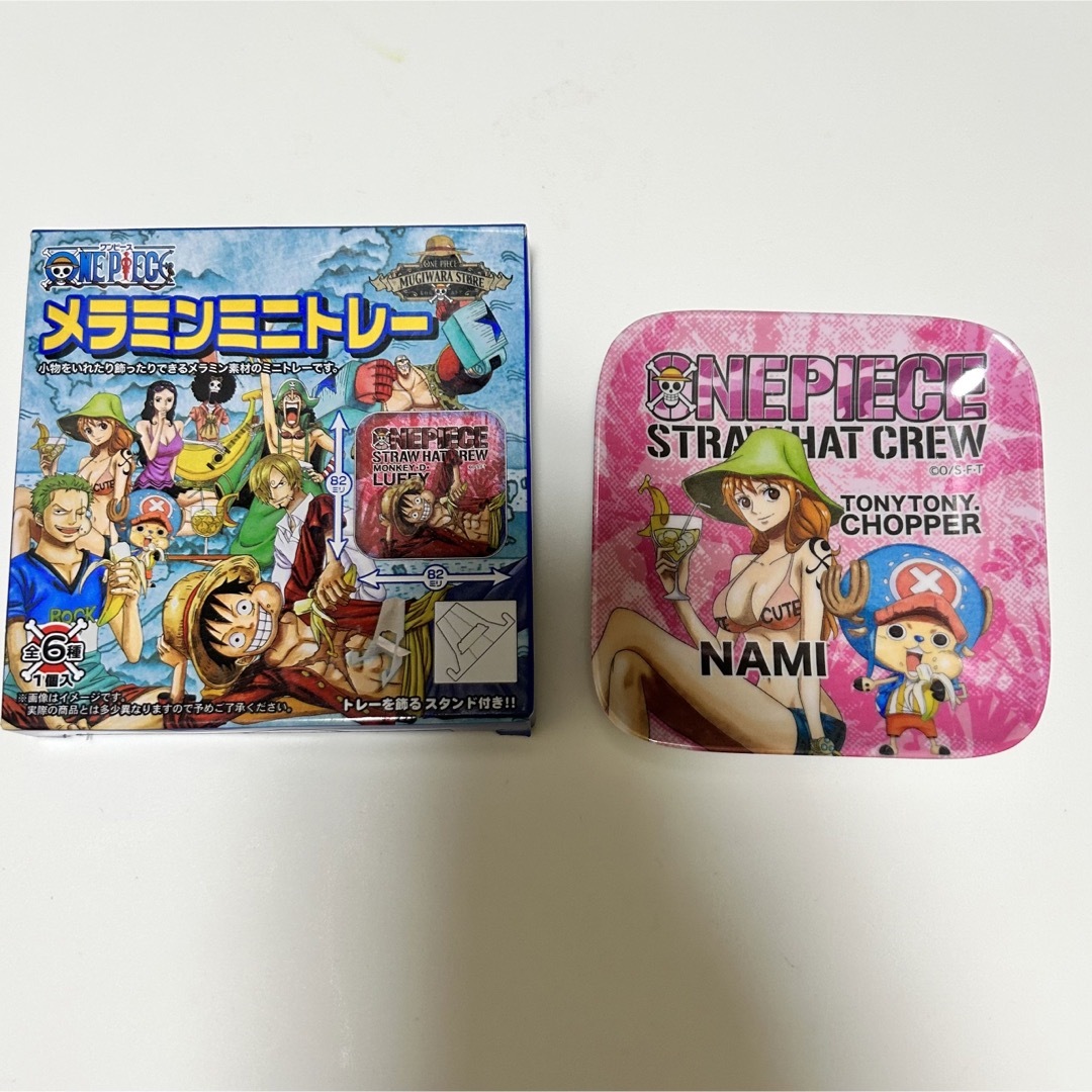 メラミンミニトレー  ナミ&チョッパー エンタメ/ホビーのアニメグッズ(その他)の商品写真