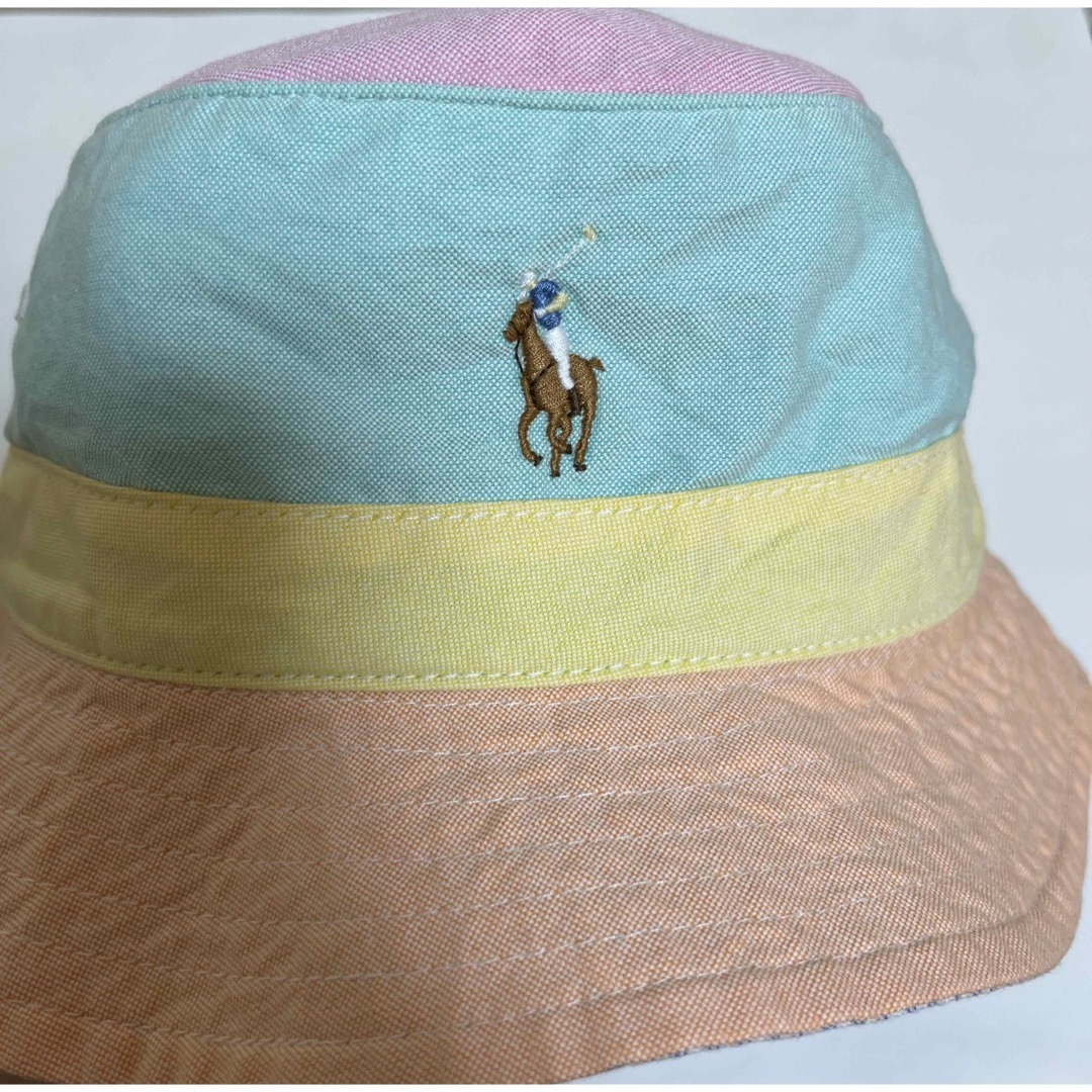 POLO RALPH LAUREN - ラルフローレン バケットハット カラフル ポロ