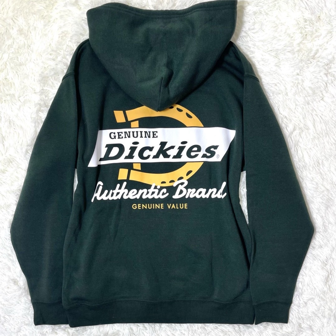 Dickies(ディッキーズ)の新品ダグ付き✨Dickies ディッキーズ　裏起毛バックプリント　プルオーバー レディースのトップス(パーカー)の商品写真