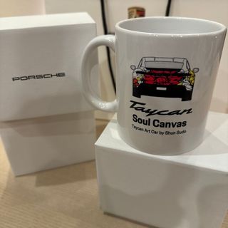 ポルシェ(Porsche)の新品未使用　ポルシェ　ノベルティ　マグカップ×2(ノベルティグッズ)