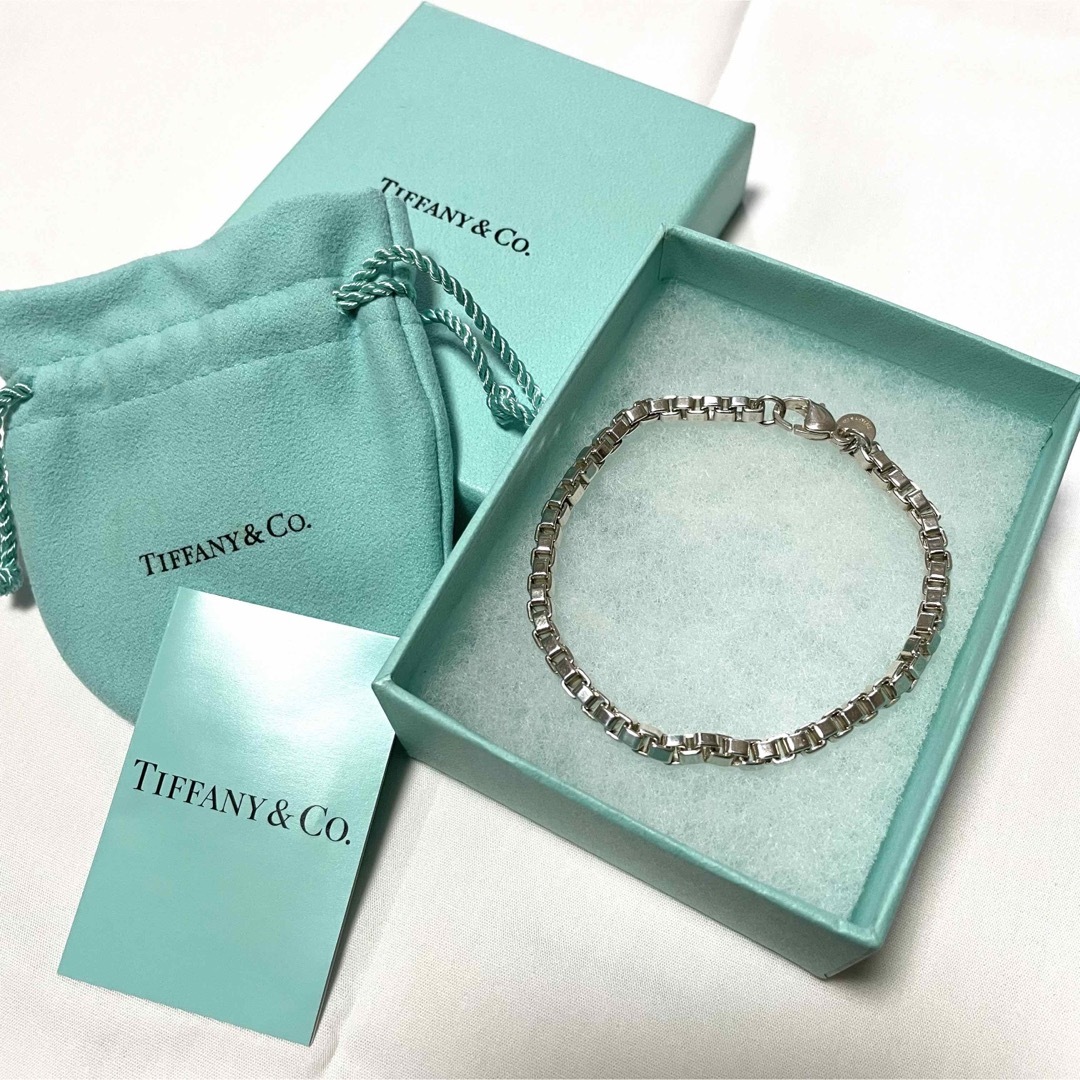 極美品　ティファニー　ベネチアン　ブレスレット　９２５　TIFFANY