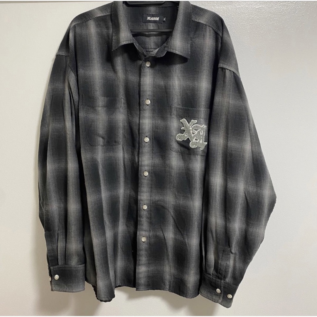 XLARGE - XLARGE / PATCHED FLANNEL SHIRT ネルシャツの通販 by カレー ...