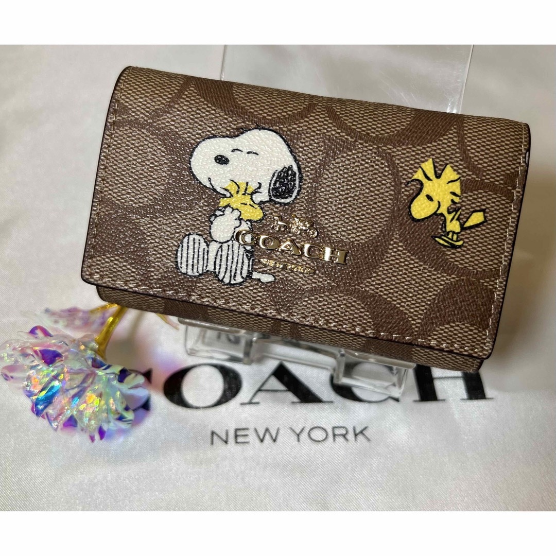 COACH - COACH コーチ キーケース スヌーピー ウッドストック ...