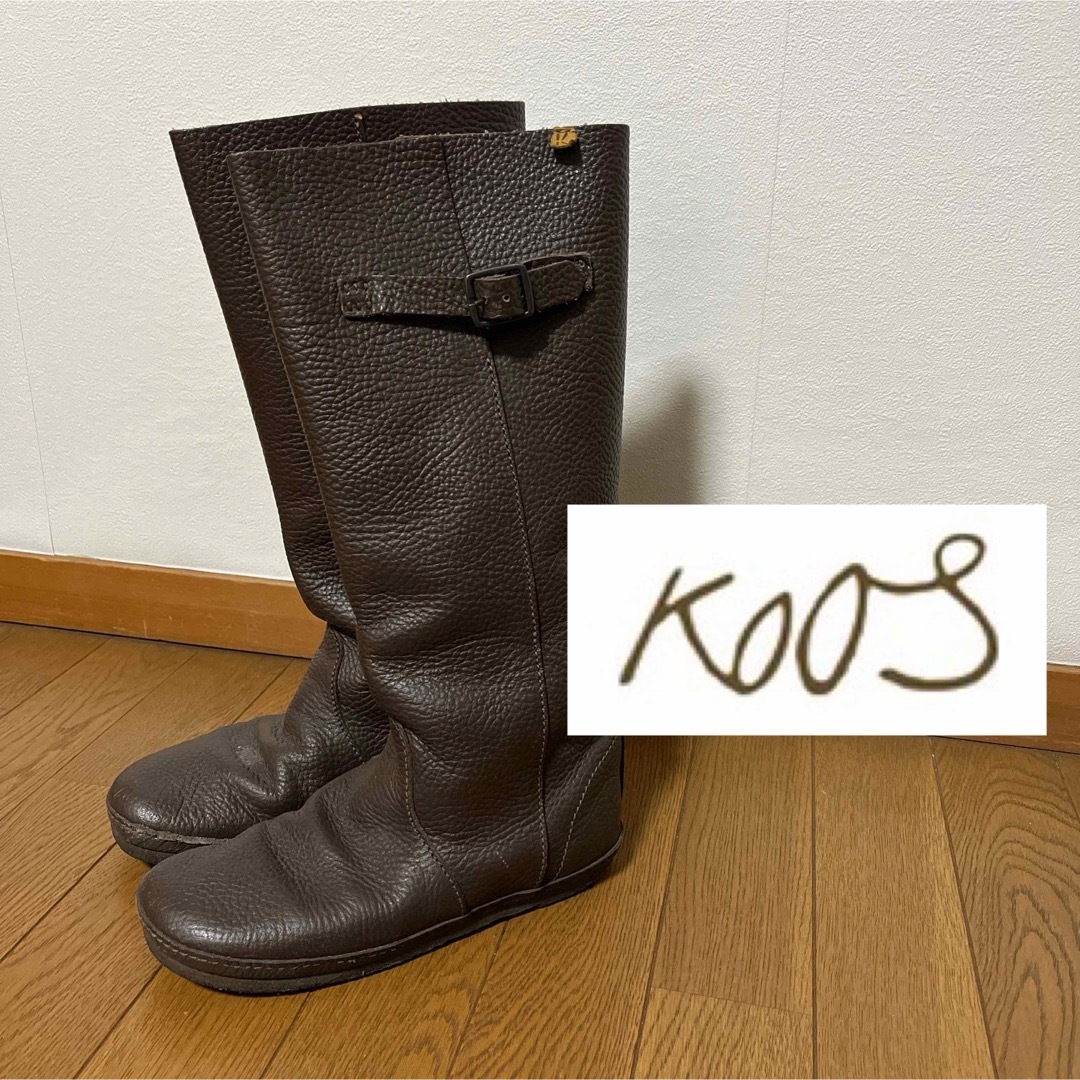 KOOS(コース)のKOOS コース　veronique - L /ベロニクL レザーブーツ レディースの靴/シューズ(ブーツ)の商品写真